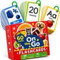 60 tarjetas flash para niños pequeños con anillos, 60 Toddler Cards