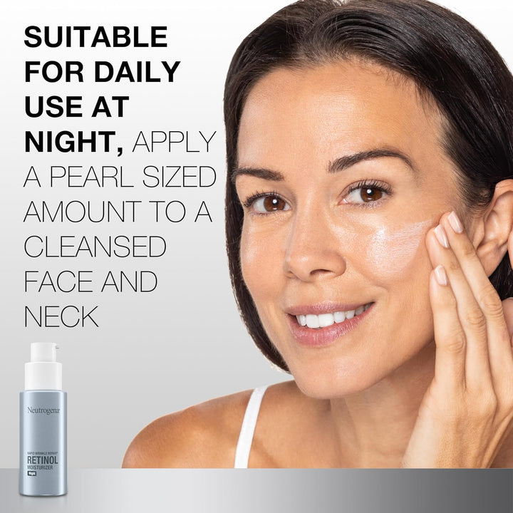 Neutrogena - Crema hidratante de noche Rapid Wrinkle Repair Retinol...