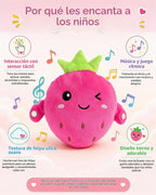 Juguete sensorial musical para niños,Juguete de peluche interactivo con