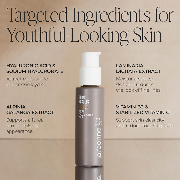 DermResults Suero avanzado de ácido hialurónico para la cara \u2013...