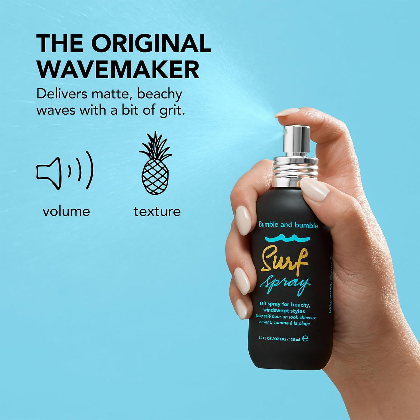 Bumble and bumble. Surf Sea Salt Spray | Voluminizante | Añade text...