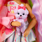 Rainbow High Pretty in Paris Fashion - Kia Hart (rosa suave), muñeca de moda arcoíris de 11 pulgadas con atuendo, bolso elegante, regalo de juguete para niñas de 4 a 12 años
