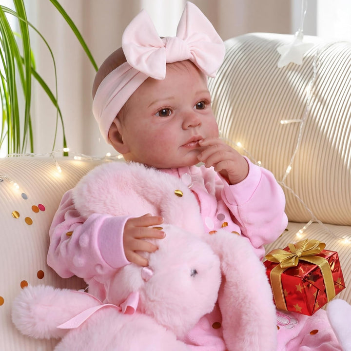 BABESIDE Reborn Baby Dolls - Muñeca realista de vinilo suave de 20...
