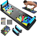 Tabla de Flexiones, Tabla de Flexiones Plegable para Hombre, Barra de Flexiones Portátil 30 en 1