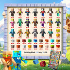 Magneverse Juego de 40 figuras de acción magnéticas