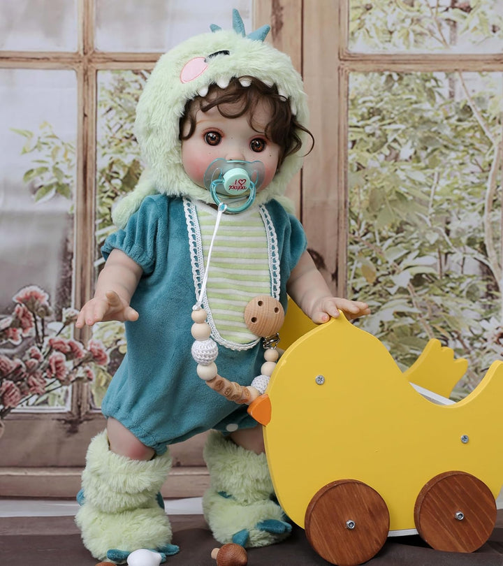 Cloveray Reborn - Muñeca de Bebé Niño Pequeño con Pecas - Muñecas d...