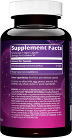 MRM Nutrition DHEA 50mg | Envejecimiento saludable | Micronizado para absorción, 90 unidades