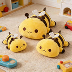 Onsoyours Lindo peluche de abeja, suave almohada de peluche de abeja melífera para niños (amarillo, 19 pulgadas)