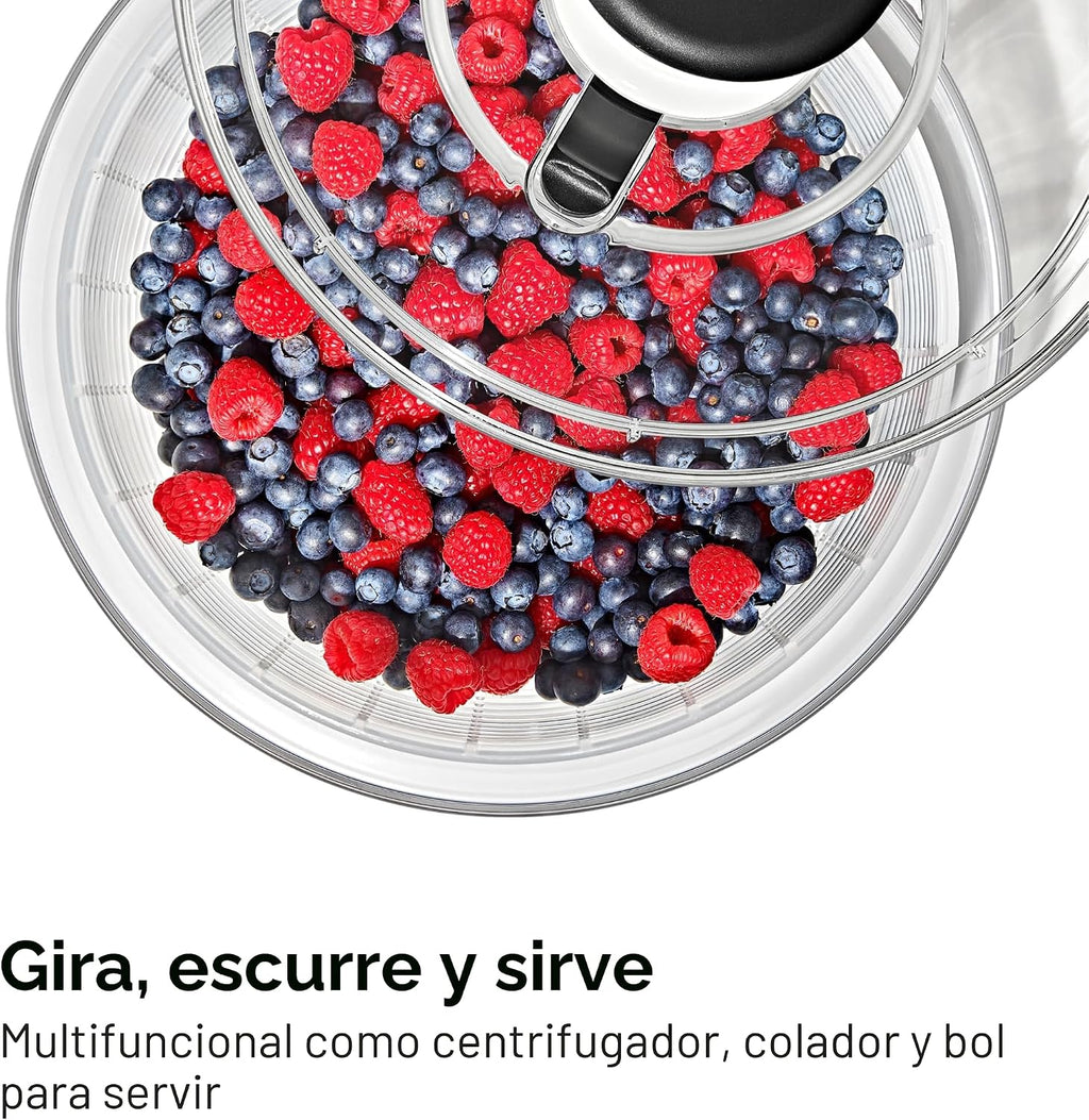 OXO Good Grips - Molinillo de ensalada de 6.22 cuartos de galón, lavadora