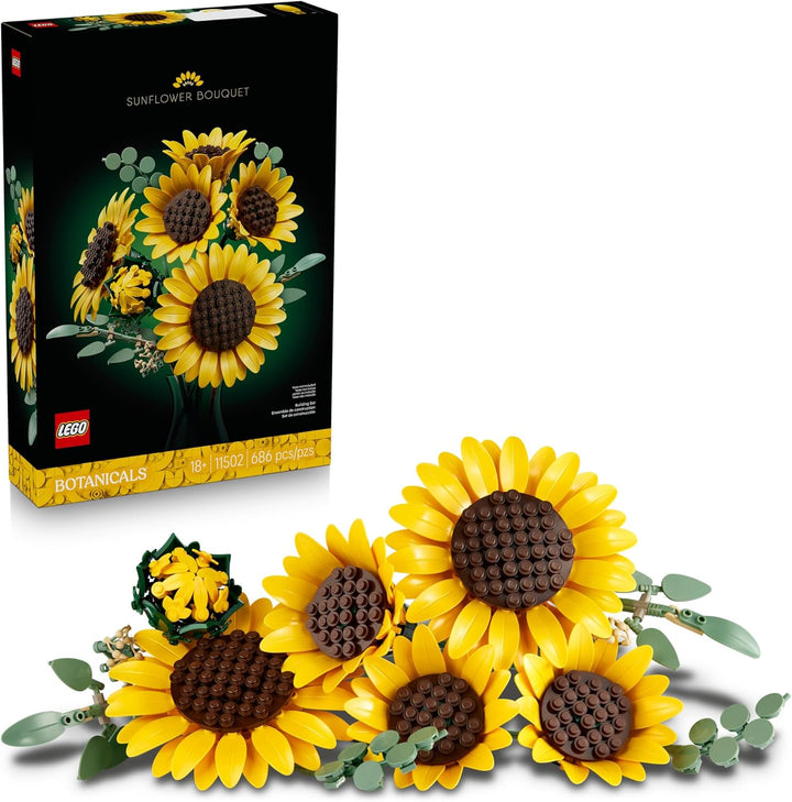 LEGO Botanicals 11502 - Juego de construcción de ramo de girasol pa...