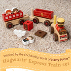 KIDS PREFERRED Harry Potter Hogwarts Express - Juego de tren de madera
