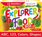 Juguetes Montessori TOYVENTIVE para niños de 2 a 3 años: regalo, Amarillo, Explorer Box