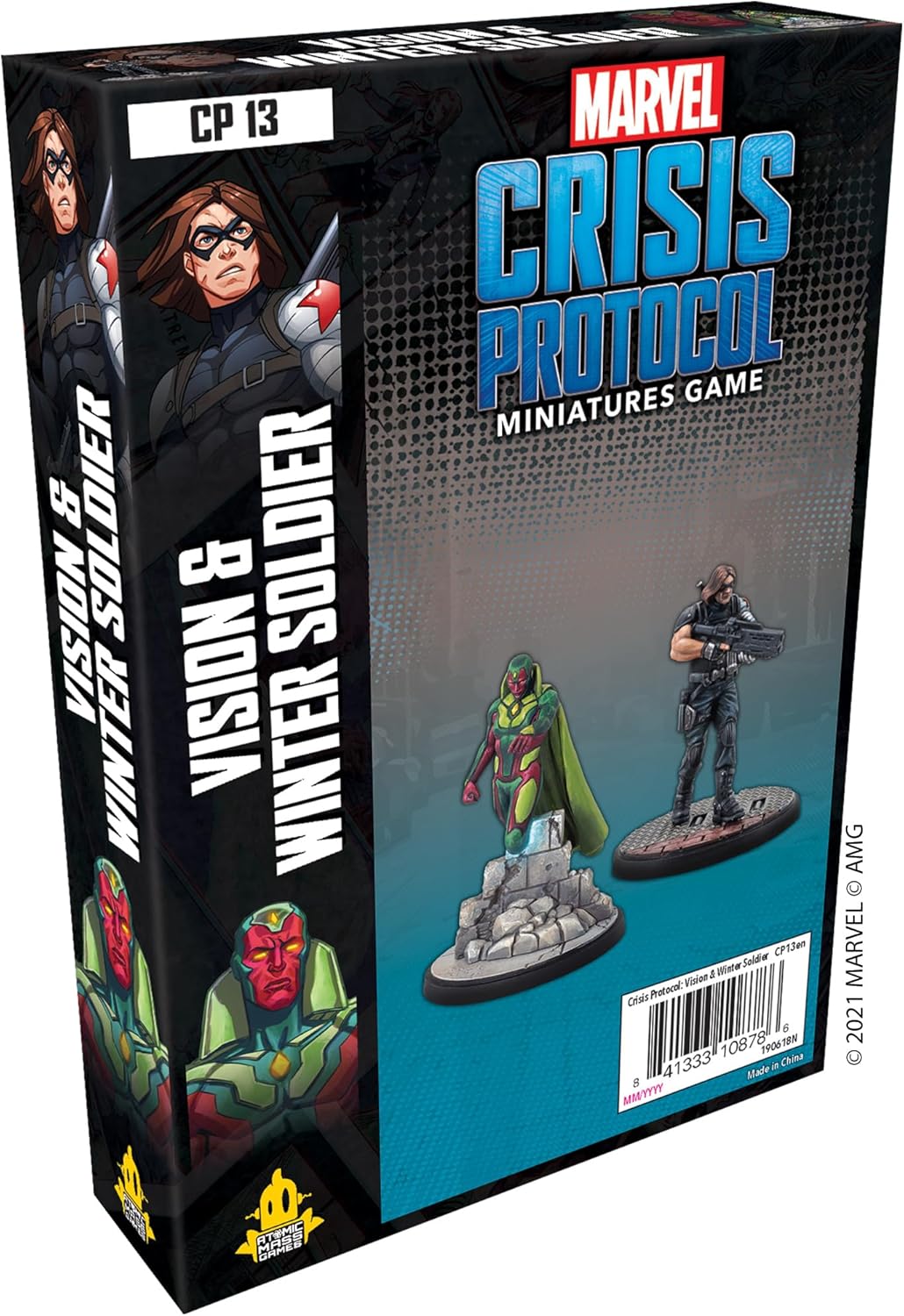 Marvel Crisis Protocol Vision y Winter Soldier - Paquete