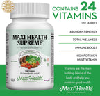 Multivitamínico Maxi Health®para hombres y mujeres (180 tabletas), 120