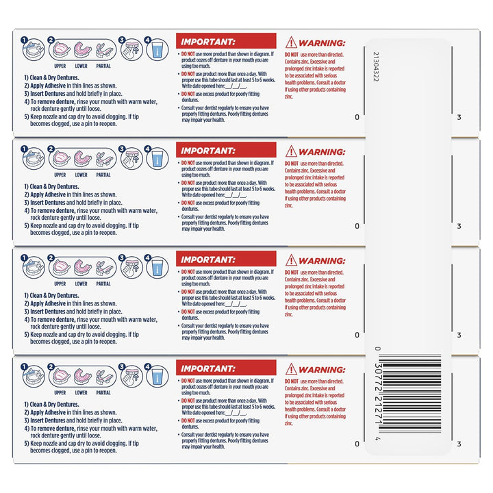 Ultra Max Hold Plus Scope - Adhesivo seguro para dentaduras postiza...