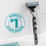 Gillette Mach3 - Recambios de maquinilla de afeitar para hombres, 4...