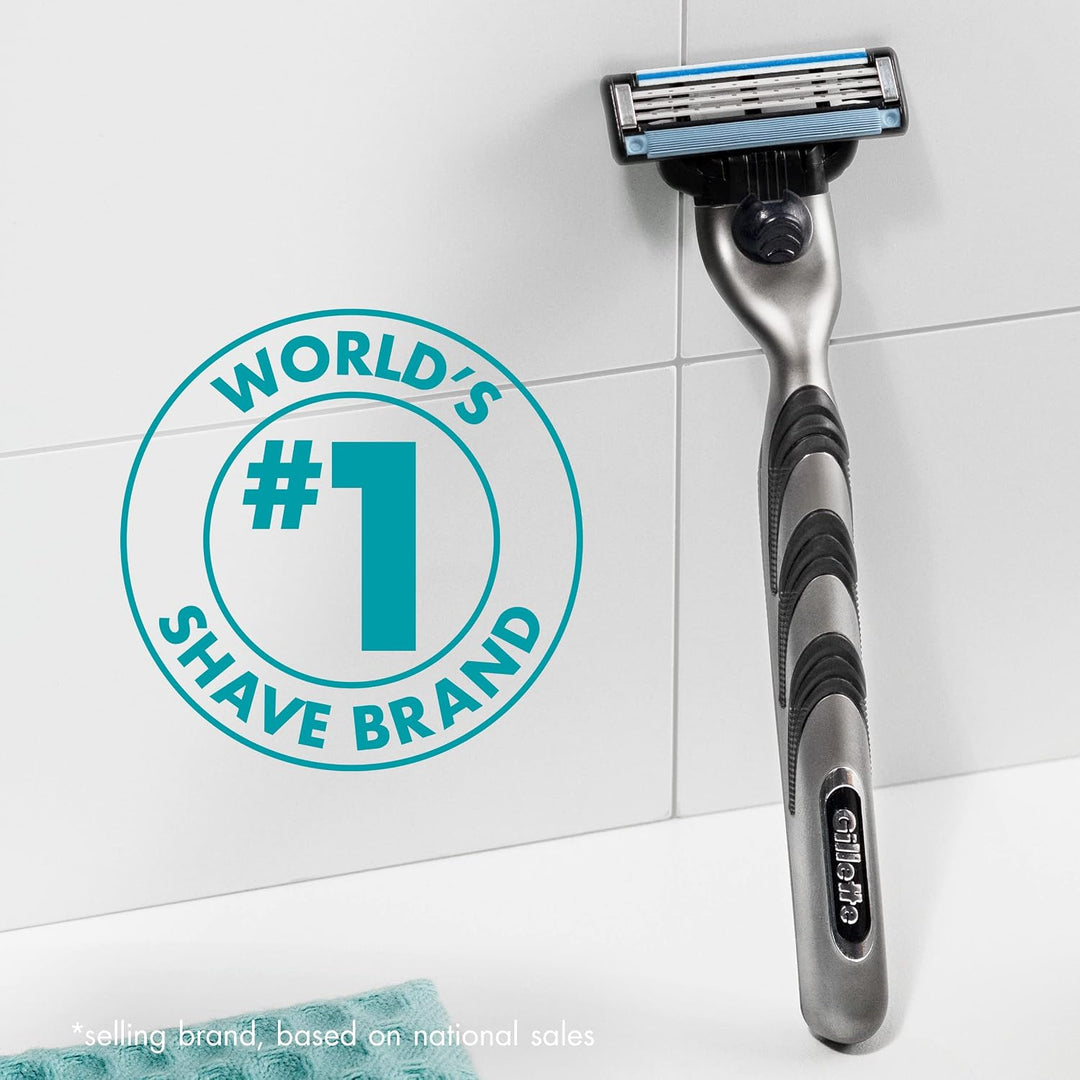 Gillette Mach3 - Recambios de maquinilla de afeitar para hombres, 4...