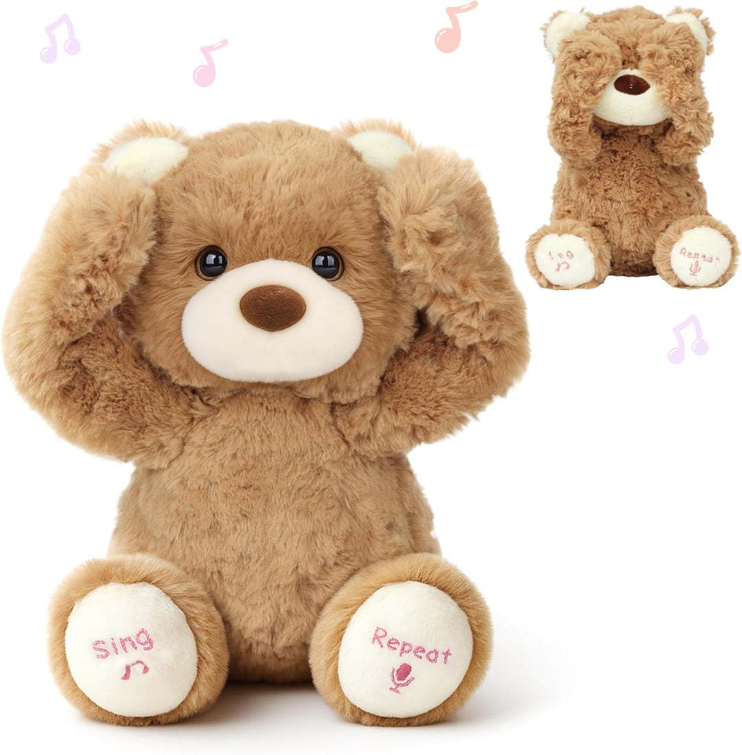 Hopearl Oso de Peluche Interactivo Peek A Boo Repite lo que Dices O...