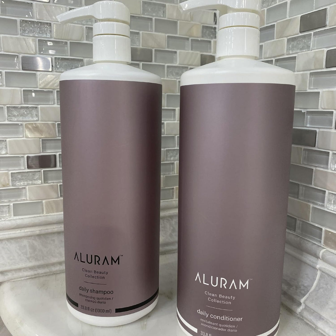 ALURAM Champú diario de agua de coco para hombres y mujeres, hidrat...