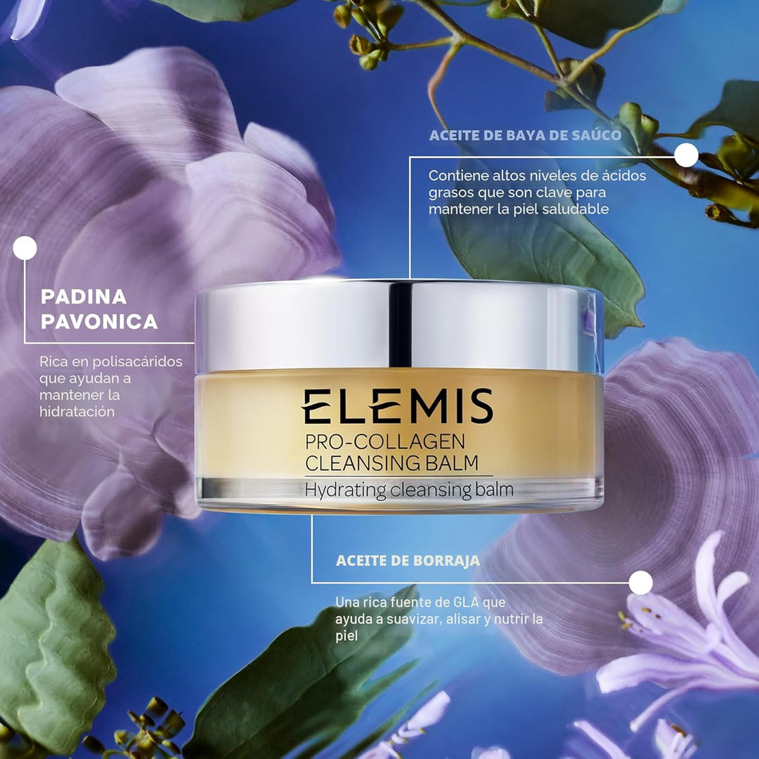 ELEMIS Pro-Collagen - Bálsamo limpiador de maquillaje, limpiador fa...