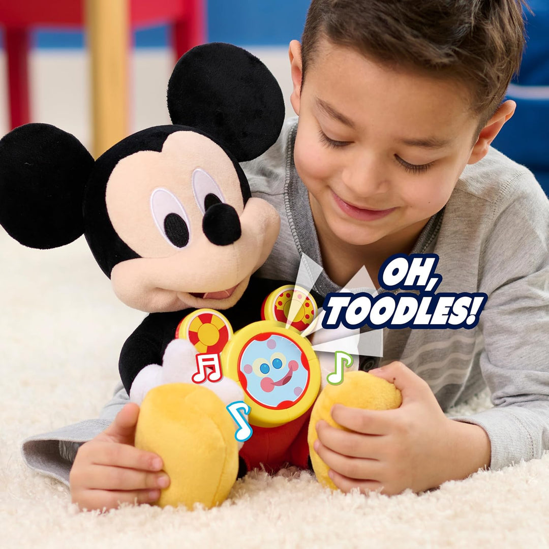Just Play - Peluche interactivo de Mickey Mouse de Disney