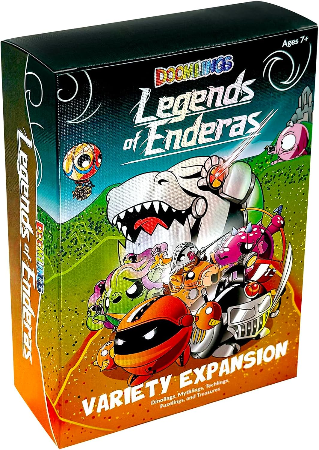 Doomlings - Un delicioso juego de cartas para el fin del mundo - Expansión de variedades de Leyendas de Enderas - 120 cartas nuevas