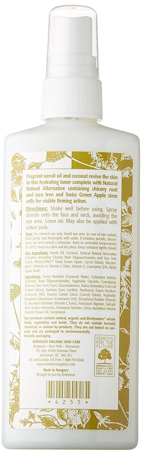 Eminence Organics Neroli Age Corrective Hydrating Mist, 4.2 onzas