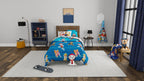Paw Patrol Ropa de Cama para Niños Edredón y Juego de Sábanas Súper Suave con Funda, 5 Piezas Tamaño Twin, (100% Producto Oficialmente Licenciado de Nickelodeon) Por Franco