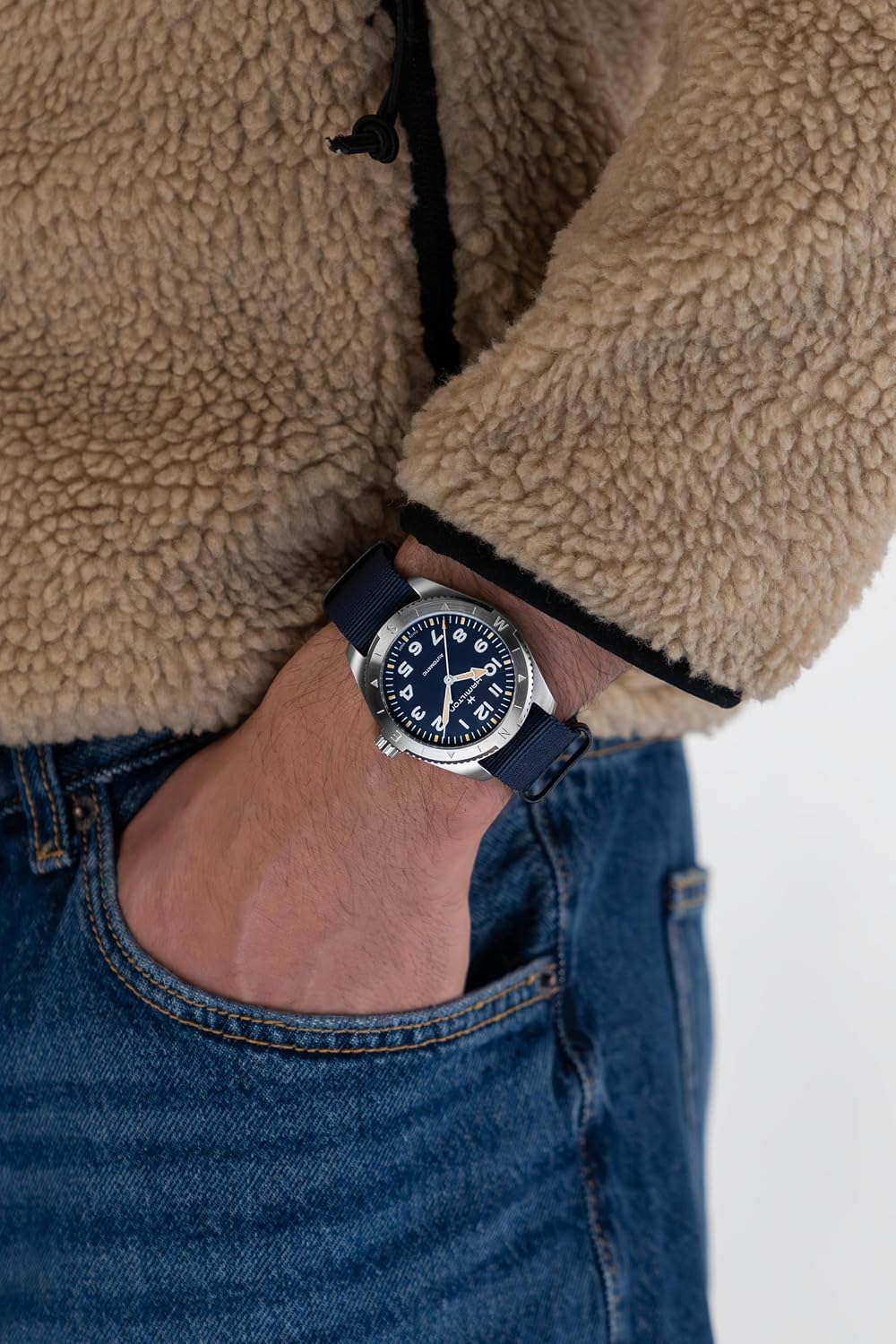 Hamilton Khaki Field Expedition Reloj automático para hombre, caja de 1.614 in