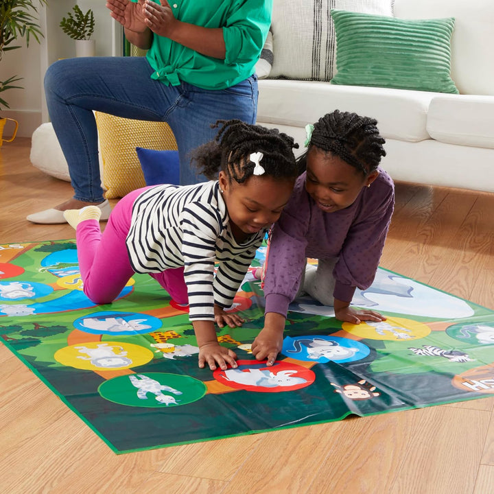 Hasbro Gaming Twister Junior Game Animal Adventure 2 caras