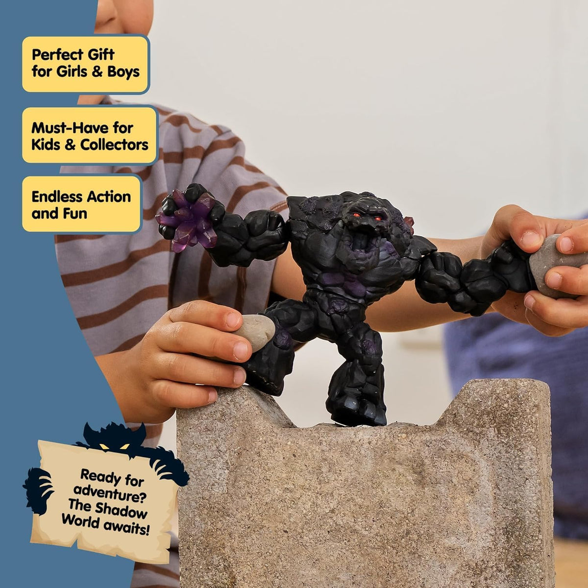 Schleich Eldrador - Figura de juguete de monstruo de piedra de sombra