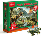 Rompecabezas de dinosaurios para niños, rompecabezas de 48 piezas