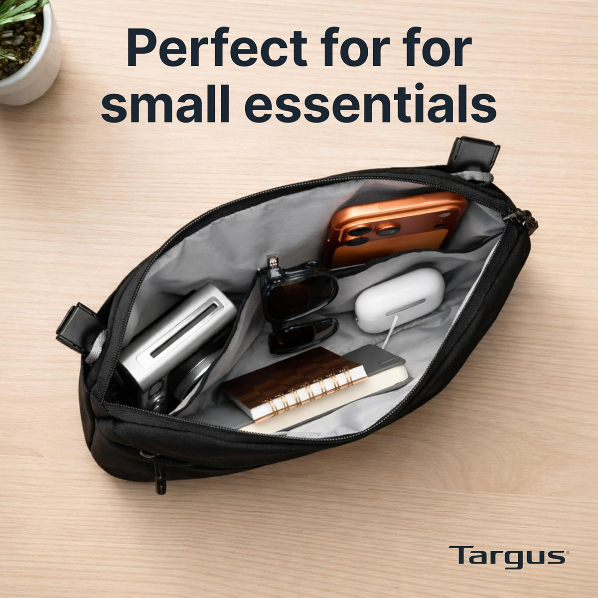 Targus Maletín técnico 3 en 1 Work+ de 13 a 14 pulgadas, maletín modular para laptop con correa de bolsa de tecnología desmontable, protección de 360 para laptop, cremalleras antirrobo, correa para