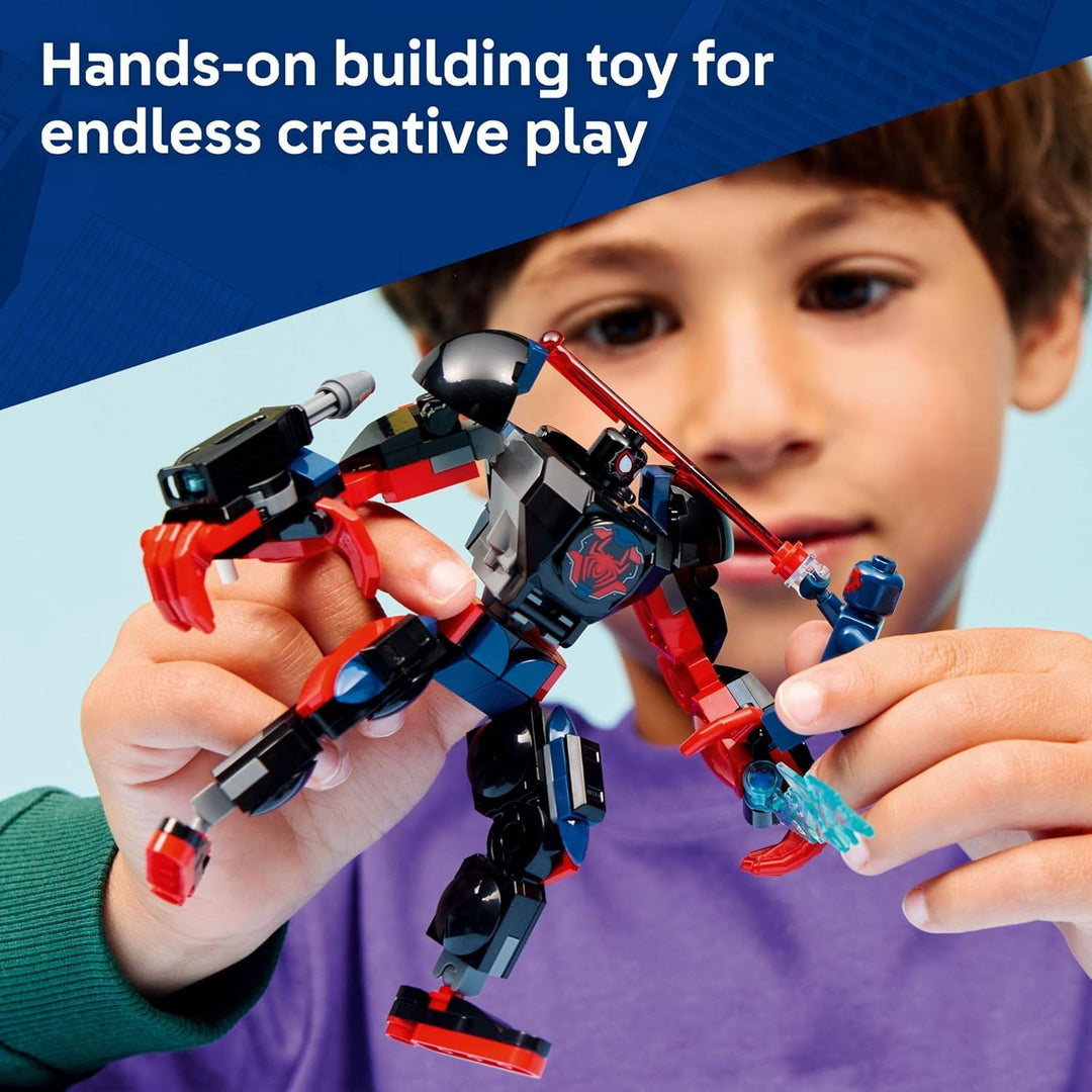 LEGO Marvel Miles Morales Mech vs Spider-Man 2099 -