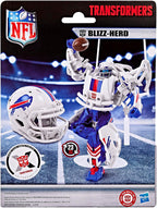 Transformers NFL Buffalo Bills Blizz-Herd, figura de acción