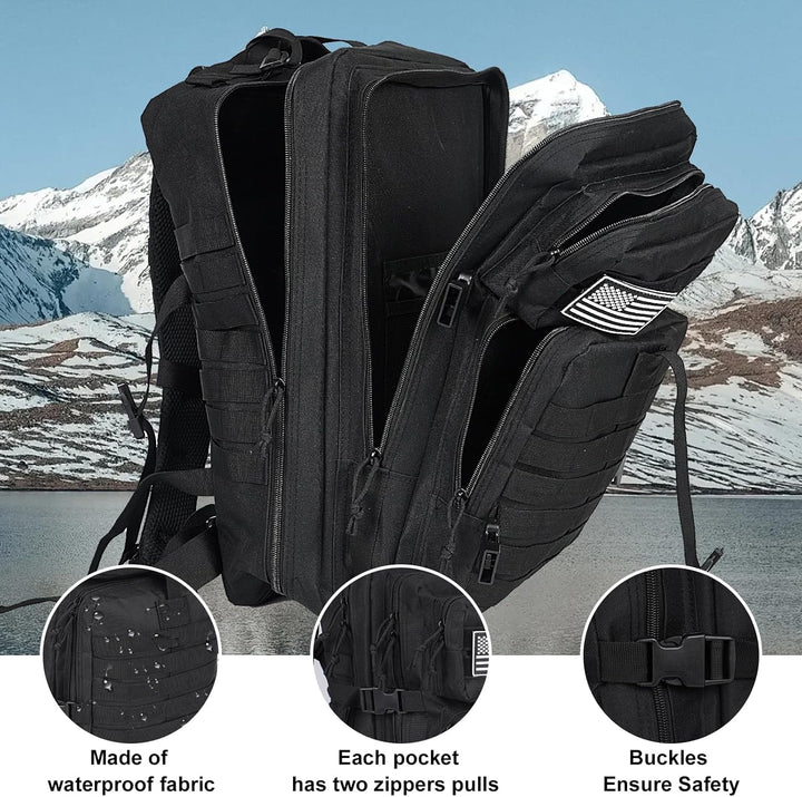 Oraynn Mochila táctica militar grande de 50L Molle Army Assault Pac...