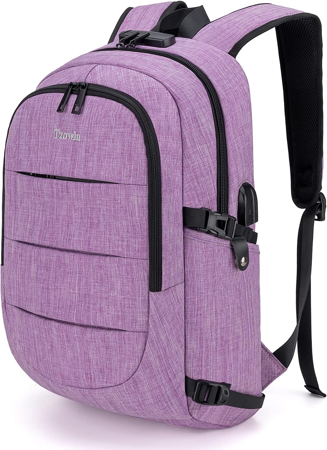 Tzowla Mochila de negocios para laptop resistente al agua, mochila...