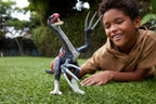 Mattel Jurassic World Teoría del Caos Slash N Roar Figura de Dinosaurio de Acción de Therizinosaurus, Garras de Ataque y Sonido, Juego Digital