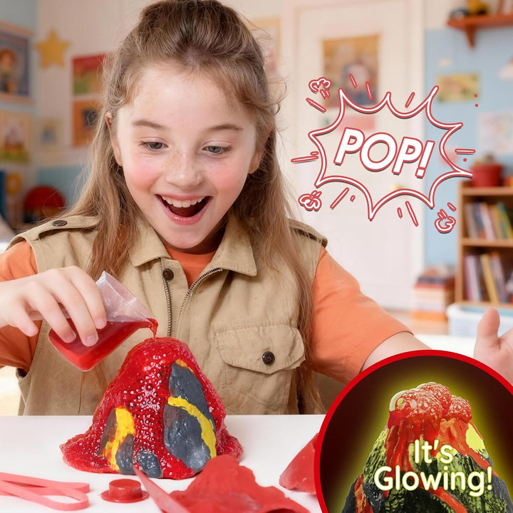 Piano Potato Kit de ciencia de volcán para niños - Kit de