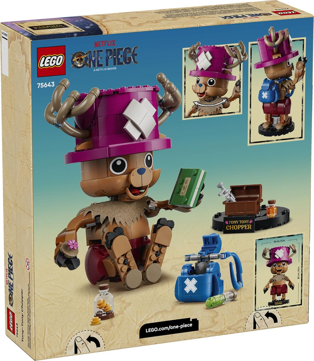 LEGO ONE PIECE Tony Tony Chopper - Juguete de construcción para niñ...