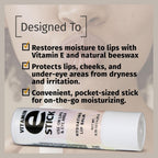 Reviva Labs Vitamina E Stick \u2013 Bálsamo labial hidratante para...