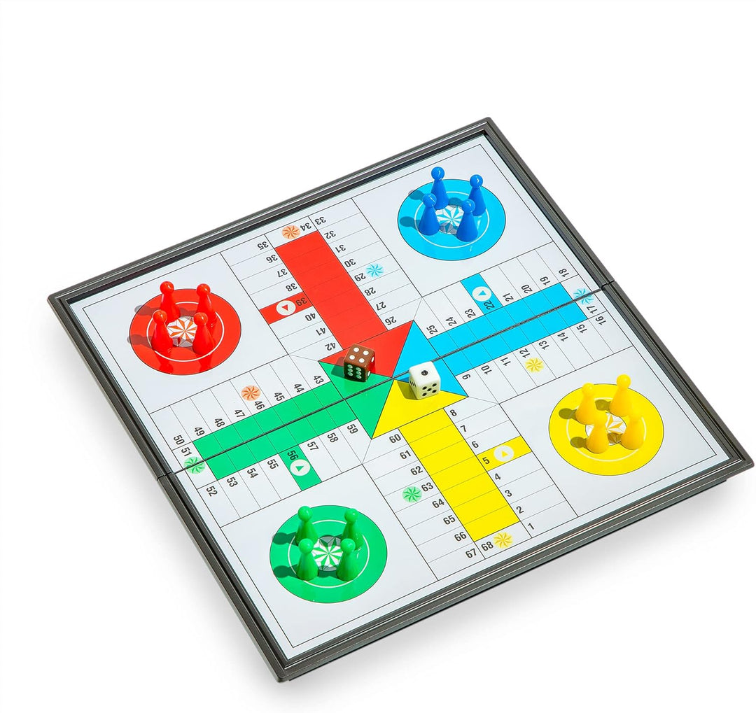 Ludo - Juego de mesa plegable magnético para viajes 975