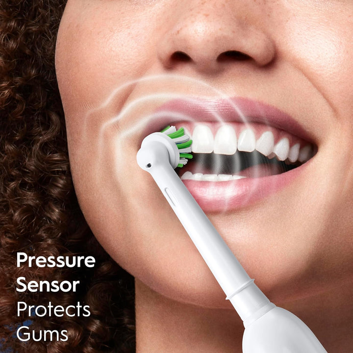 Oral-B Pro 1000 CrossAction Cepillo de dientes eléctrico, blanco y...