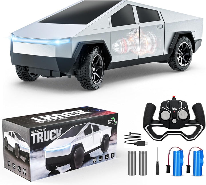 Vefercen Juguetes de automóvil a control remoto, camión RC todo ter...