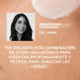 RoC Retinol Correxion Max Hidratación diaria hidratante facial anti...