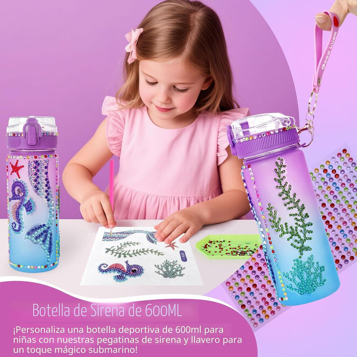 Jenria Regalo de sirena para niñas de 6 a 8 años, regalos de gradua...