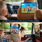 Monitor portátil inalámbrico, 15.6" 1080P IPS TV del coche para el
