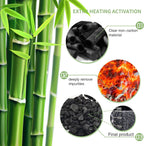 12 paquetes de bolsas purificadoras de aire de bambú, bolsas de carbón activado absorbentes de olores, absorbentes de humedad, ambientador de aire natural para auto, desodorante para zapatos