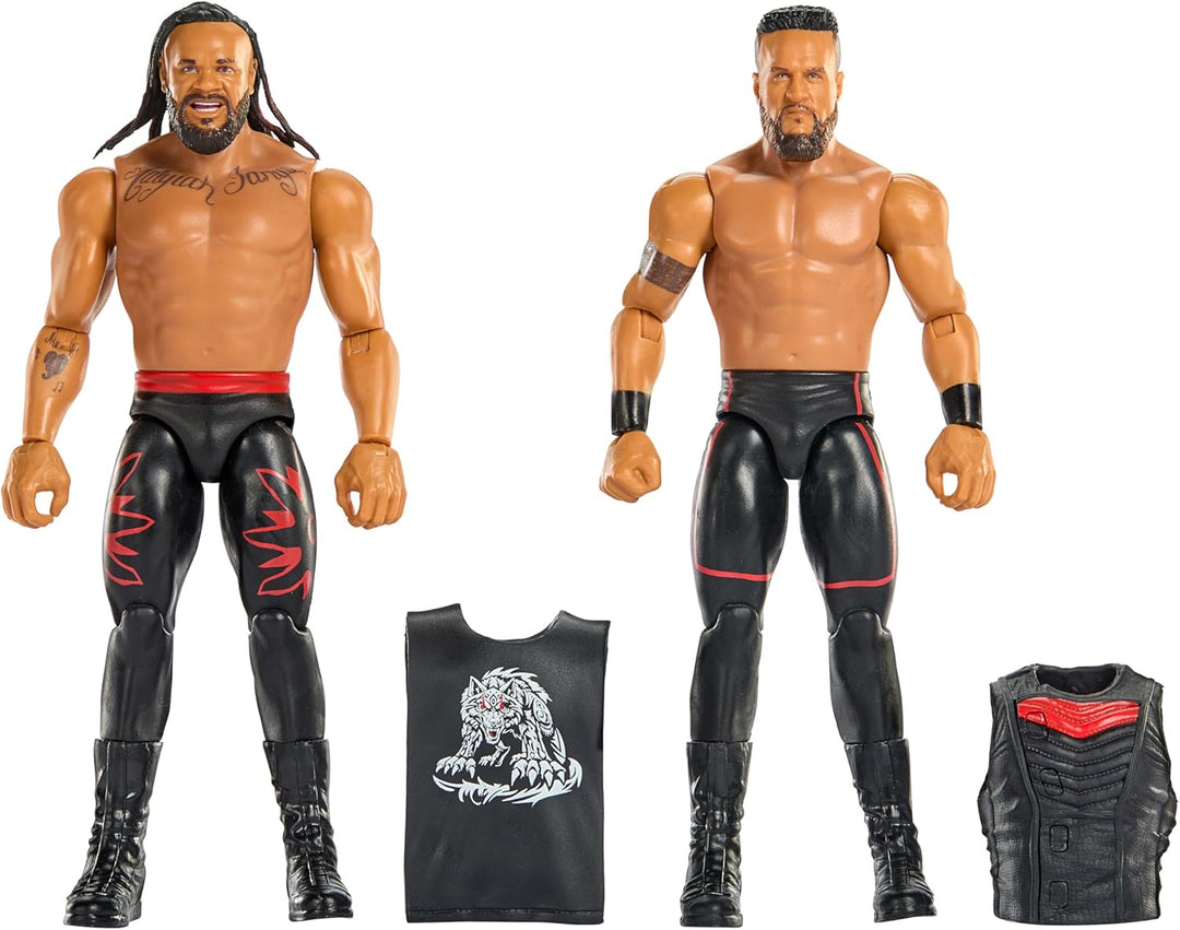 Mattel WWE Main Event Showdown Figuras de Acción Paquete de 2 con A...