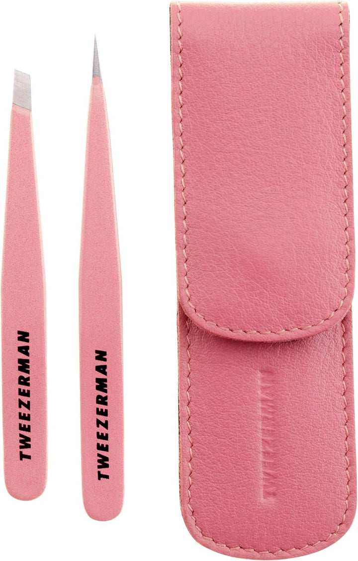 Tweezerman Exclusivo juego de pinzas pequeñas Tea Rose